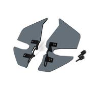 VSESTCDPB Pare Brise Moto Déflecteur De Vent Latéral pour Pare Brise De Moto Pare Mains Déflecteur Avant pour B&MW F750GS F850GS F 850 GS 750 2018-(Gris)