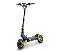 VSETT Trottinette Electrique 10 Plus Pro, 2 Moteurs 1400W, Autonomie jusqu'à 180km, 25 KM/H, Ecran LED 5x5, Tout Terrain, Noir et Jaune