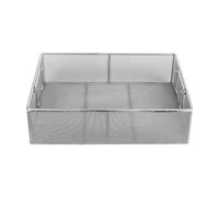 Vseutiac Cleaner Panier Accessoires Médicaux Mini Panier Maille Portable Équipement Nettoyage Outil Boîte Vibration Inoxydable Robustesse Panier Lav, L