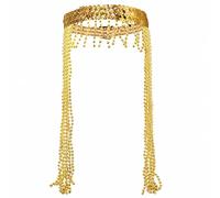 Vseutiac Coiffe Égyptienne Confortable | Serre-Tête Égyptien, Élégant, Serpent Égyptienne, pr Halloween, Coiffe Luxe