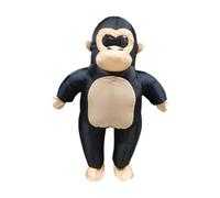 Vseutiac Costume de Singe Gonflable pour événements et Fêtes à Thème, Hauteur 120 à 150 Cm