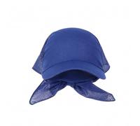 Vseutiac Couvre-Chef, Bandana, Turban, Protection Solaire, Capuche, Multifonctionnel, Confortable, Léger, Convient Aux Femmes et Au Cyclisme, Bleu