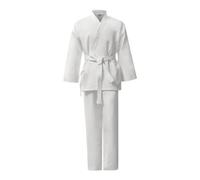 Vseutiac Kimono Karaté à Rayures | Ample pr Entraînement, Uniforme Karaté Ceinture, Confortable, Compétition, Débutan, Adultes