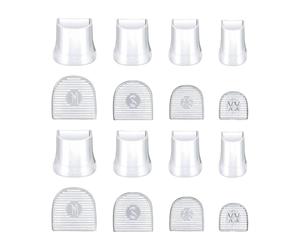 Vseutiac Lot de 16 Protège- de Rechange pour Chaussures de Mariage, de Demoiselle D'honneur et de, Clair