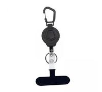 Vseutiac Lot de 2 Porte-clés Rétractables En Fil D'acier avec Mousqueton de Verrouillage et Dragonne Anti-dragonne pour Clés et Clés USB, 6 pièces