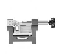 Vseutiac Ouvre-boîte de Montre Ouvre-boîtier Outil d'Ouverture Extracteur de Fond Presse de Maintien Structure Compacte de Banc avec Mors Métalliques Molette