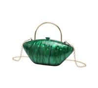 Vseutiac Pochette de Soirée Chic, Idéale pour Le Shopping, Un Dîner Ou Une Soirée Du Nouvel An. Sacoche de pour Faire Du Shopping, Dîner Ou Fêt, Vert