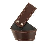 Vseutiac Porte-épée En Cuir PU pour Katanas et Accessoires de Cosplay, BRUN