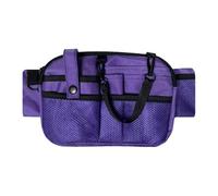 Vseutiac Sac Banane D'infirmière à Compartiments Multiples, Sacoche de Hanche pour Tablier, Sac Banane pour Homme, Violet