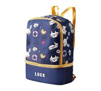 Vseutiac Sac de Natation Organisateur Séché Humide Espace Chaussures Matière Polyester EVA Pratique Poche Accessoires pour Enfants Activités Sportives Sortie P, Bleu