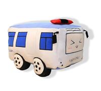 VSFJZJKJ Peluche Bus, Coussin Rembourré DéCoratif en Forme de Voiture, DéCoration D'IntéRieur, Cadeau pour Enfants, Peut êTre Utilisé comme Coussin d'oreiller de Dossier