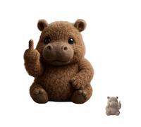 VSFJZJKJ Peluche De Doigt, Attitude Finger Animal, DéCompresser Humour Et Charme Rebelle, Soulager Les éMotions, Cadeau Amusant pour Un Ami Ironique