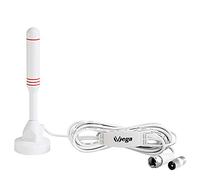 VSG Antenne 24 DVBT2 - Mini HDTV intérieur, qualité maximale du signal en aluminium, câble 3 m DVB-T2