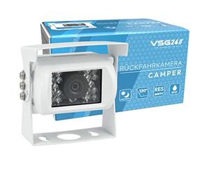 VSG24 Caméra de recul Universelle/Souplesse de Montage/boîtier orientable / 120° & IP67 / 12 Volts/Vision Nocturne/Gamme Select