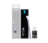 VSGO APS-C Kit de nettoyage pour capteur, 6 tampons de nettoyage pour capteurs et 10 ml de nettoyant pour capteurs Nikon, Sony, Canon, appareils photo reflex numériques