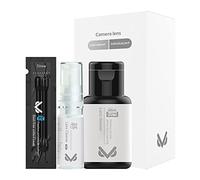 VSGO V-C01E Kit de nettoyage d'objectif d'appareil photo, liquide nettoyant pour objectif, coton-tige anti-poussière et flacon distributeur inclus, compatible avec appareils photo, objectifs et autres