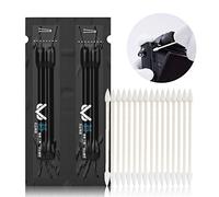 VSGO V-R01E Cotons-tiges en microfibre emballés sous vide avec bâtonnets en papier, compatibles avec le nettoyage d'appareil photo, le nettoyage électronique, les claviers, l'artisanat, le nettoyage