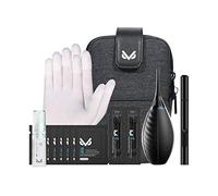 VSGO VS-A3E Kit de nettoyage professionnel pour appareil photo avec sac portable, stylo de nettoyage pour objectif et chiffon en coton compatible avec appareils photo reflex numériques Canon, Nikon,