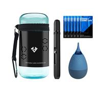 VSGO VS-A8E Kit de nettoyage sans miroir 11 en 1 pour appareils photo reflex numériques Canon, Nikon, Sony, Samsung, Fuji, stylo de nettoyage pour objectif souffleur d'air, chiffon en microfibre et