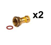 VSH SudoPress Pack de 2 pcs Cuivre Gaz raccord écrou-libre 12xM20x1,5 SPG-FB 45-41 Réf 6675273