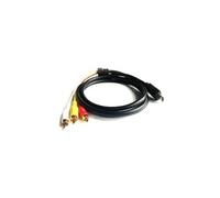Vshop 1. 5 m hdmi vers 3rca vidéo audio av component câble adaptateur convertisseur pour hdtv dvd et la plupart des projecteurs lcd