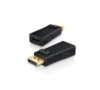 VSHOP Adaptateur Audio et Vidéo display port male vers HDMI femelle - haute définition 1080p