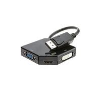 VSHOP Adaptateur displayport male vers HDMi + VGA + DVI (24+5) femelles