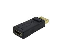 VSHOP Adaptateur Displayport vers HDMI avec retransmission audio Connecteur DP pour prise HDMI Idéal pour les produits Apple / Ordinateur etc. Full