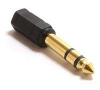 VSHOP® Adaptateur jack 3,5 mm F / jack 6,35 mm M G