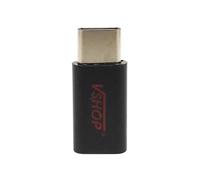 VSHOP® Adaptateur USB C vers Micro USB - Connecteur USB Type-C male vers Micro USB femelle pour Apple MacBook 2015, Google