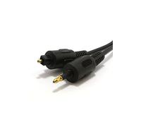 VSHOP Audio câble TOSlink Fiche Vers mini TOSlink Optique 2 m