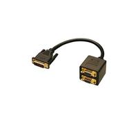 VSHOP Cable 30cm dédoubleur mâla DVI vers 2 femelle VGA