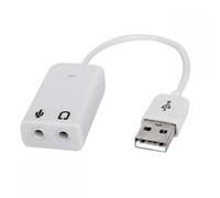 VSHOP® Cable adaptateur USB vers jack femelle micro et casque