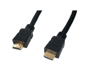 VSHOP® Cable HDMI 2M pour Freebox Revolution - blindé Noir - connecteur Or Haute qualité