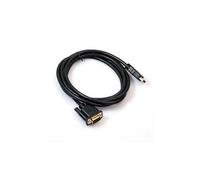 Vshop® cable hdmi mâle à vga d-sub 15 mâle convertisseur vidéo adaptateur câble 2m, couleur noir