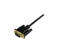 Vshop cable hdmi vers vga 2m, couleur noir , convertisseur cordon male hdmi-vga,actif hdmi sortie a vga connecteur