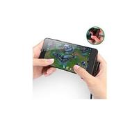 Vshop cable usb c coudé, usb 1m charge rapide & synchro usb type c 90 degrés compatible avec huawei, galaxy, etc(1m/noir/nylon)