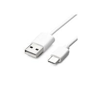 VSHOP Câble USB Type-C vers USB-A 2.0 mâle - Couleur Blanc, 1 m