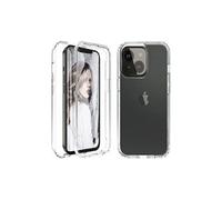 Vshop coque intégrale pour iphone 13 transparente - 360 degres protection etui housse case - avant silicone et arriére pc rigide