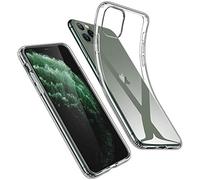 VSHOP® Coque iPhone 11 Pro (2019) Transparent Silicone [Antichoc Bumper], Souple TPU Protection Case Cover pour iPhone 11 Pro (5.8 Pouces)