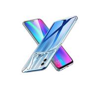 VSHOP Coque pour Huawei P Smart 2019 (6.21) - Transparent Clear TPU Doux Silicone Etui Bumper Gel Housse