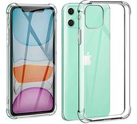 VSHOP® Coque pour Iphone 11 Pro, [Protection Renforcée 4 Coins ] Antichoc Bumper étui Transparente Silicone TPU Housse Coque pour Iphone 11 Pro - 5.8"