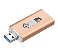 VSHOP® Extension Mémoire iPhone iPad, Cle USB 64 Go, Cle usb 3 en 1, USB 3.0 Flash Drive pour iPhone/ iPad/ iPod/ Android/ Portable etc G