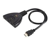 VSHOP® HDMI Switcher 4K HDMI Switch Splitter 3 Ports 19 Broches HD Standard Pigtail avec - Soutien4K /3D pour Roku3/Roku4 /PS3 /PS4 /Décodeur SKY /Amazon Stick /Apple TV /PC Portable etc Comme neuf | 