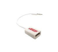 VSHOP Jack 3,5 mm plug adaptateur audio AUX câble USB 2.0 Câble convertisseur Cordon Line pour Car MP3