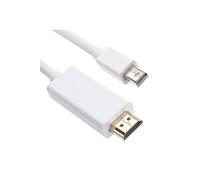 VSHOP Mini DisplayPort (Thunderbolt Port Compatible) à HDTV Câble en Blanc 3m