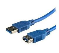 VSHOP® Rallonge USB 3.0 Mâle A - Femelle A Bleu 1.80 m