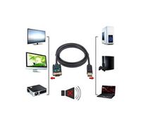 Vshop® top adaptateur displayport vers vga - câble display port mâle vga mâle - noir 1,8m https://www.fnac.com/mp48167137/Vshop-top-adaptateur-displayport-vers-vga-cable-display-port-male-vga-male-noir-1-8m/w-4?oref=ff2a81f6-0ad7-a4c0-d06e-2e426b0c5bc3