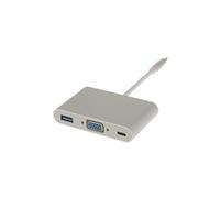 VSHOP USB TYPE-C appareils de type C USB 3.1 USB-C à USB 3.0 / VGA / USB Type C Chargeur adaptateur pour New Macbook, Google Chromebook Pixel et