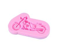 vsilay Moules à gâteaux en silicone pour décoration de gâteaux, moule à gâteau, moto, outils pour vélo, chocolat, fondant, vélo